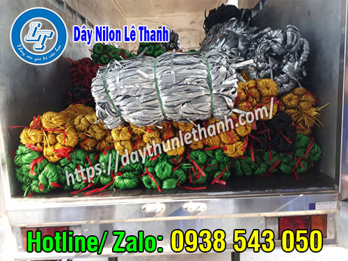 Dây nilon kẽm khô màu xám giá sỉ rẻ Dây nilon kẽm khô màu đen