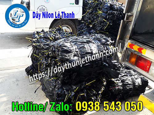 Dây nilon kẽm khô màu đen kiện 25kg giá rẻ Dây nilon kẽm khô màu đen