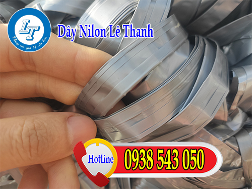 Dây nilon kẽm mền xám bóng giá rẻ Dây nilon kẽm mền xám bóng giá rẻ