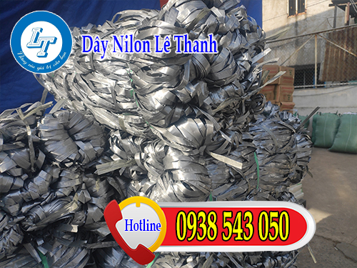 Dây nilon kẽm mền xám bóng sỉ rẻ Dây nilon kẽm mền xám bóng sỉ rẻ