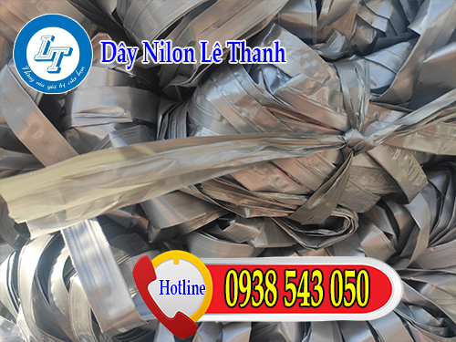 Dây nilon kẽm mền xám bóng giá tốt Dây nilon kẽm mền xám bóng