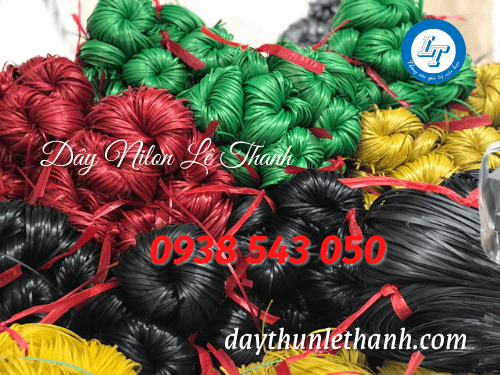 Dây nilon kẽm nhiều màu Dây nilon kẽm nhiều màu