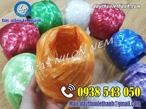 Dây nilon nem 30gam nhiều màu, chất lượng Dây nilon nem 30gam nhiều màu, chất lượng