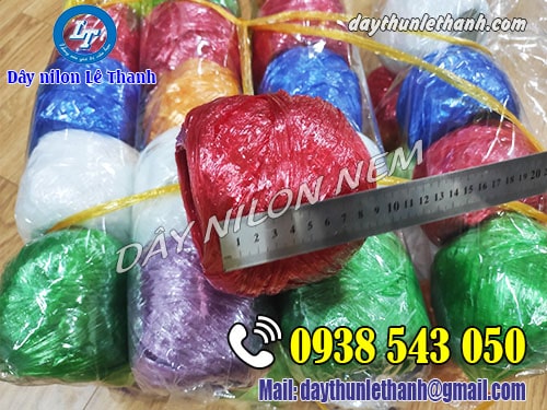 Dây nilon nem 30gam nhiều màu, giá sỉ tại kho Dây nilon nem 30gam nhiều màu, giá sỉ tại kho