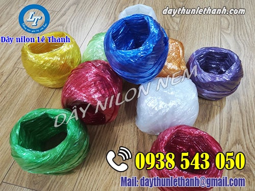 Dây nilon nem 30gam nhiều màu, giá rẻ Dây nilon nem 30gam nhiều màu, giá rẻ