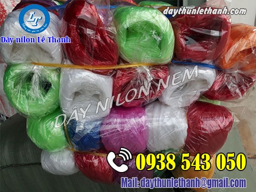 Dây nilon nem 40gam nhiều màu, giá rẻ Dây nilon nem 40gam nhiều màu, giá rẻ