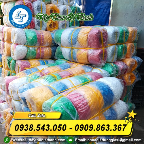 Dây nilon nem 600 gam nhiều màu giá sỉ Dây nilon nem 600 gam nhiều màu giá sỉ