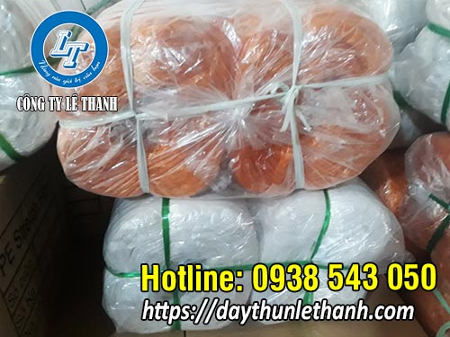 Dây nilon nem 600gam màu cam giá sỉ rẻ Dây nilon nem 600gam màu cam