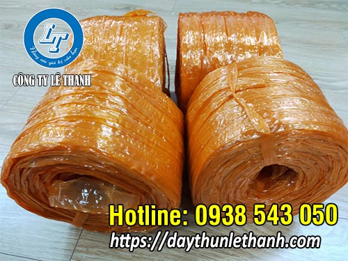 Dây nilon nem 600gam màu cam giá rẻ tại Lê Thanh Dây nilon nem 600gam màu cam