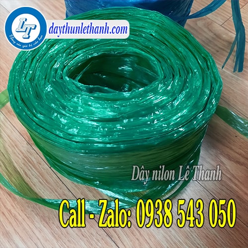 Dây nilon nem màu xanh lá 600gam giá rẻ Dây nilon nem màu xanh lá