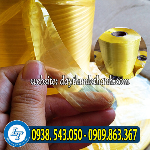 Dây nilon Đài Loan cao cấp màu vàng bóng Dây nilon Đài Loan cao cấp màu vàng bóng