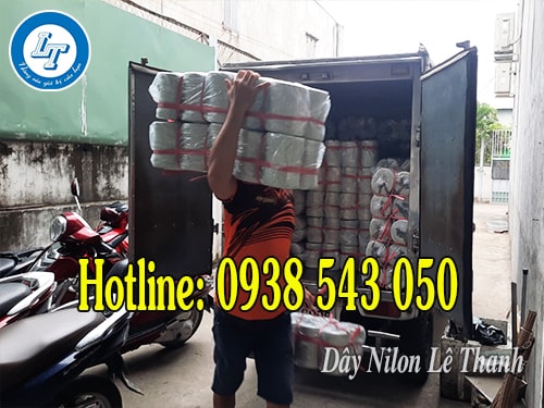 Dây nilon ống màu trắng nhập kho số lượng lớn Dây nilon ống
