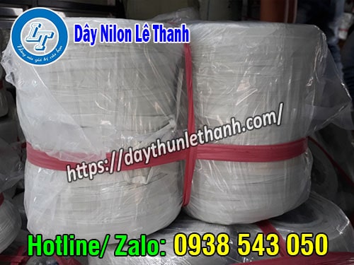 Dây nilon ống màu trắng giá rẻ Dây nilon ống màu trắng