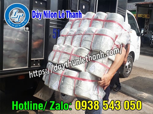 Lên hàng dây nilon ống cho khách sỉ Dây nilon ống nhiều màu