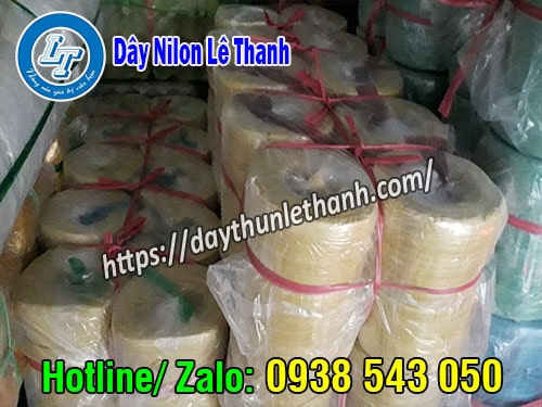 Dây nilon ống nhiều màu tại kho Lê Thanh Dây nilon ống nhiều màu