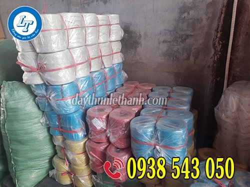 Dây nilon ống cây 10 cuộn nhiều màu Dây nilon ống cây 10 cuộn