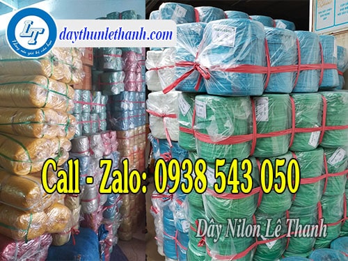 Dây nilon màu ống nhiều màu Dây nilon màu ống nhiều màu