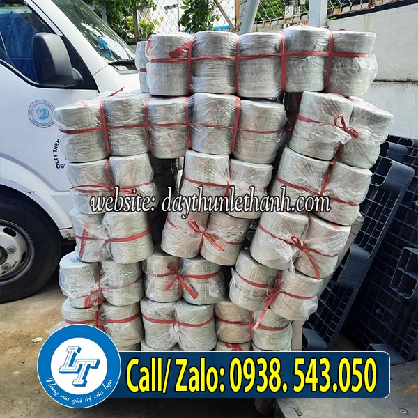 Dây nilon ống màu trắng giá sỉ Dây nilon ống màu trắng giá sỉ