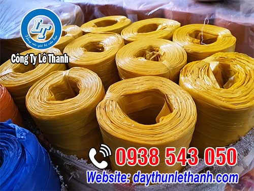 Dây nilon ống màu vàng