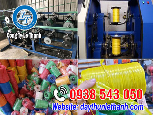 Dây nilon ống màu vàng