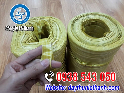 Dây nilon ống màu vàng Dây nilon ống màu vàng