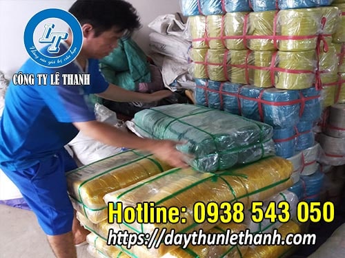 Dây nilon ống nhiều màu, nhiều trọng lượng, giá rẻ Dây nilon ống