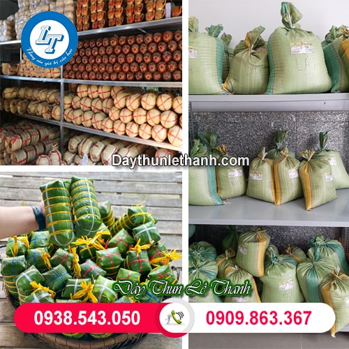 Dây nilon quấn máy cột buộc hàng Dây nilon quấn máy cột buộc hàng