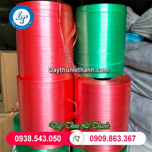Dây nilon quấn máy màu sắc tươi sáng Dây nilon quấn máy màu sắc tươi sáng