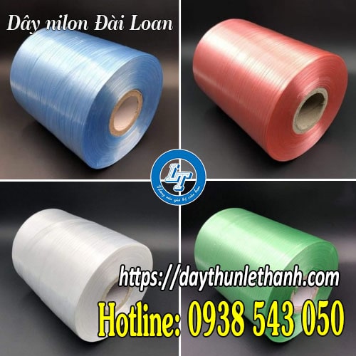 Dây nilon quấn máy nhiều màu giá tốt Dây nilon quấn máy nhiều màu