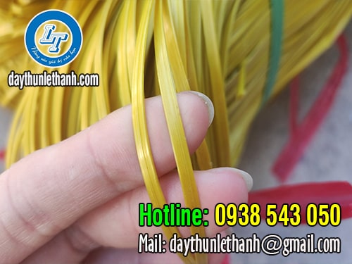 Dây nilon kẽm màu vàng siêu bền, giá rẻ Dây nilon kẽm màu vàng