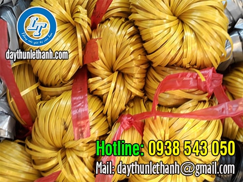 Dây nilon kẽm màu vàng kiện 10kg giá rẻ Dây nilon kẽm màu vàng