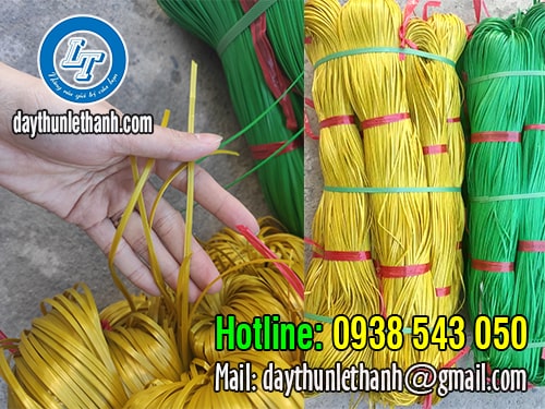 Dây nilon kẽm màu vàng giá sỉ rẻ nhất TPHCM Dây nilon kẽm màu vàng