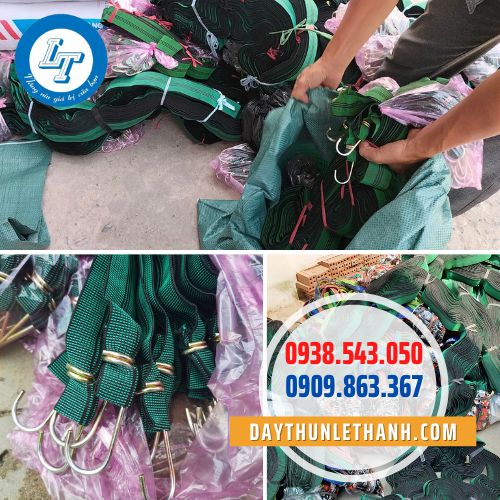 Dây ràng bố xanh 5cm Dây ràng bố xanh 5cm