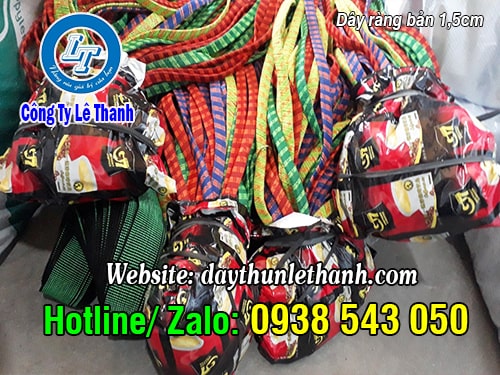 Dây ràng hàng bản dẹt giá sỉ rẻ tại Lê Thanh Dây ràng hàng bản dẹt