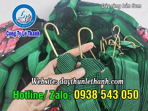 Dây ràng hàng bản dẹt 5cm Dây ràng hàng bản dẹt