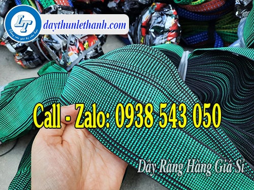 Dây ràng hàng màu xanh lá bản 5cm Dây ràng hàng màu xanh lá bản 5cm