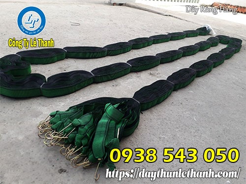 Dây ràng bố xanh dài 10m Dây ràng hàng