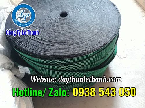 Dây ràng hàng bản dẹt cuộn dài 100m tại kho Dây ràng hàng bản dẹt