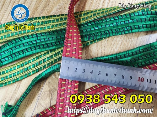 Dây ràng bản rông 2,5cm có móc thép 2 đầu Dây ràng cột hàng sau xe máy siêu bền chắc