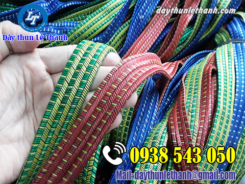 Dây ràng dẹt bản rộng 2,5cm nhiều màu sắc Dây ràng dẹt bản rộng 2,5cm nhiều màu sắc