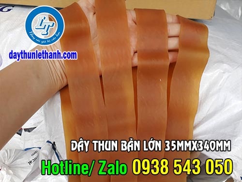 Dây thun bản lớn 35mmx340mm giá rẻ cho đại lý Dây thun bản lớn