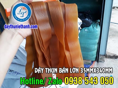 Dây thun bản lớn 35mmx340mm giá rẻ, chất lượng tốt Dây thun bản lớn