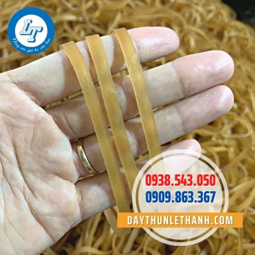 Dây thun bản lớn 5mmx90mm Dây thun bản lớn 5mmx90mm