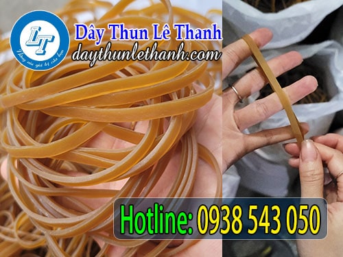 Dây thun khoanh cột tiền bản lớn Dây thun khoanh cột tiền