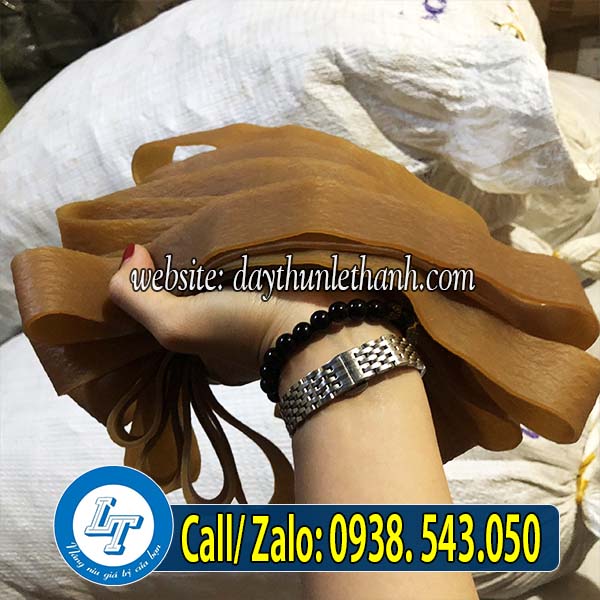 Dây thun bản lớn màu vàng kích thước 32mmx30cm Dây thun bản lớn màu vàng kích thước 32mmx30cm