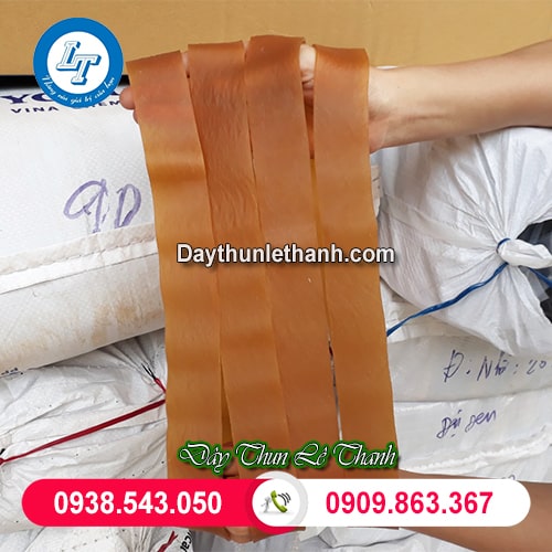 Dây thun bản lớn cao su tự nhiên Dây thun bản lớn cao su tự nhiên