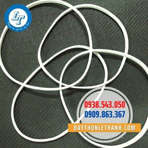 Dây thun bản lớn màu trắng Dây thun bản lớn màu trắng