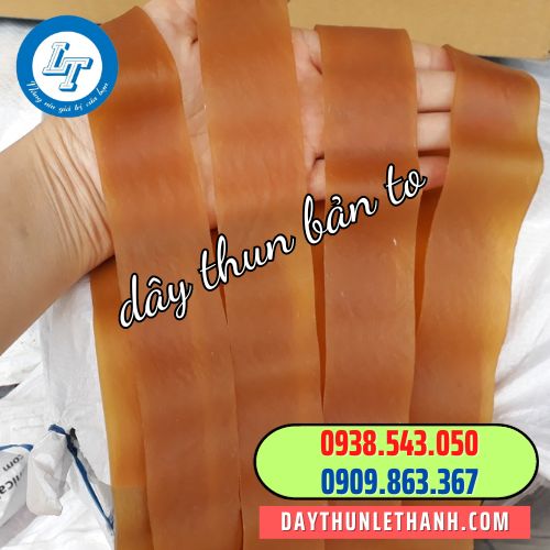 dây thun bản lớn màu vàng bò giá rẻ dây thun bản lớn màu vàng bò giá rẻ