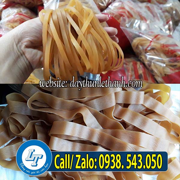 Dây thun bản lớn màu vàng bò nhiều kích cỡ giá sỉ Dây thun bản lớn màu vàng bò nhiều kích cỡ giá sỉ