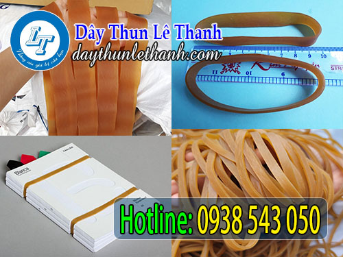 Dây thun bản lớn nhiều kích cỡ Dây thun bản lớn nhiều kích cỡ